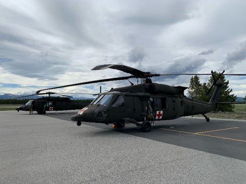 Black Hawk UH-60 Medical Helicopters